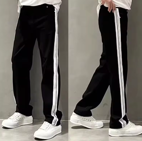 White Stripe - Sweatpants