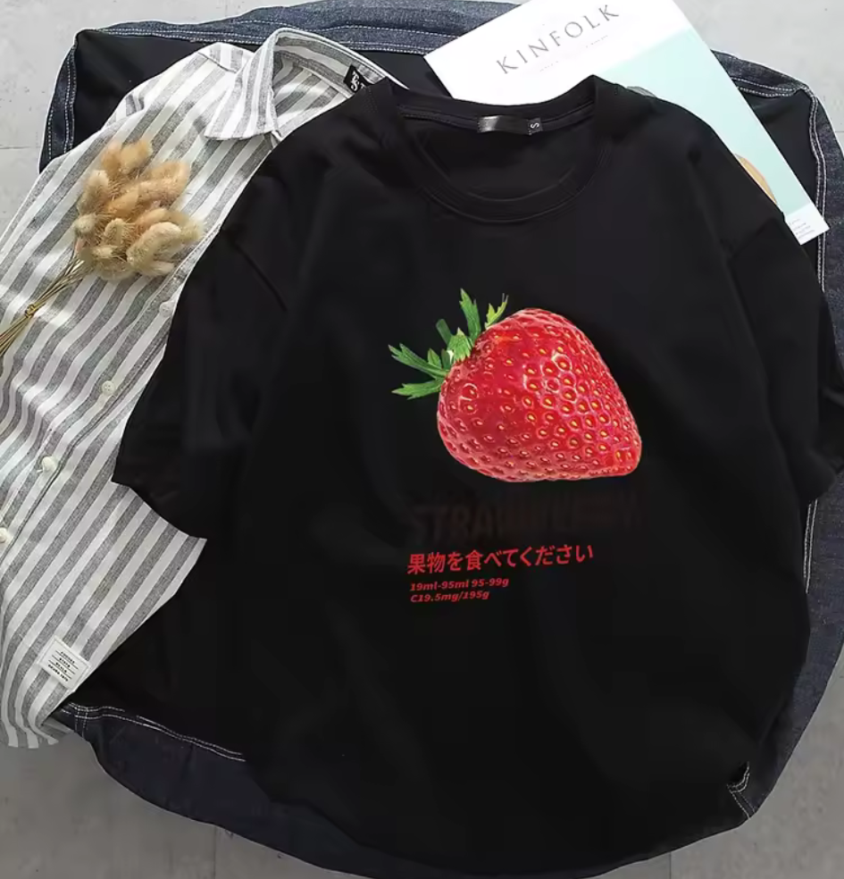 "Strawberry tee"