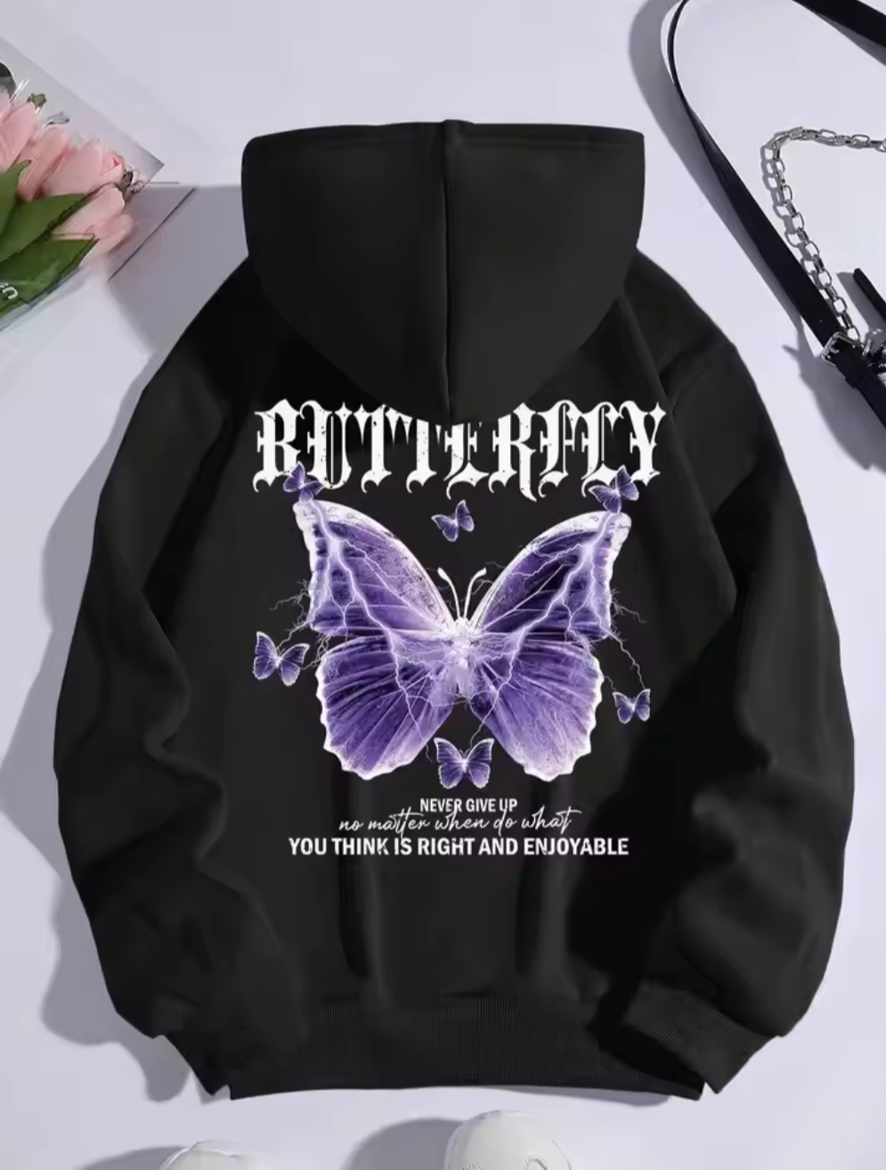 Oversized butterfly