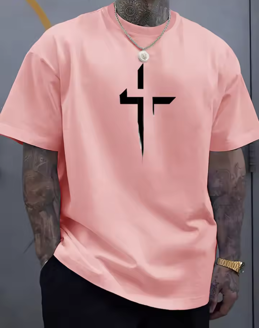 "Pink cross"