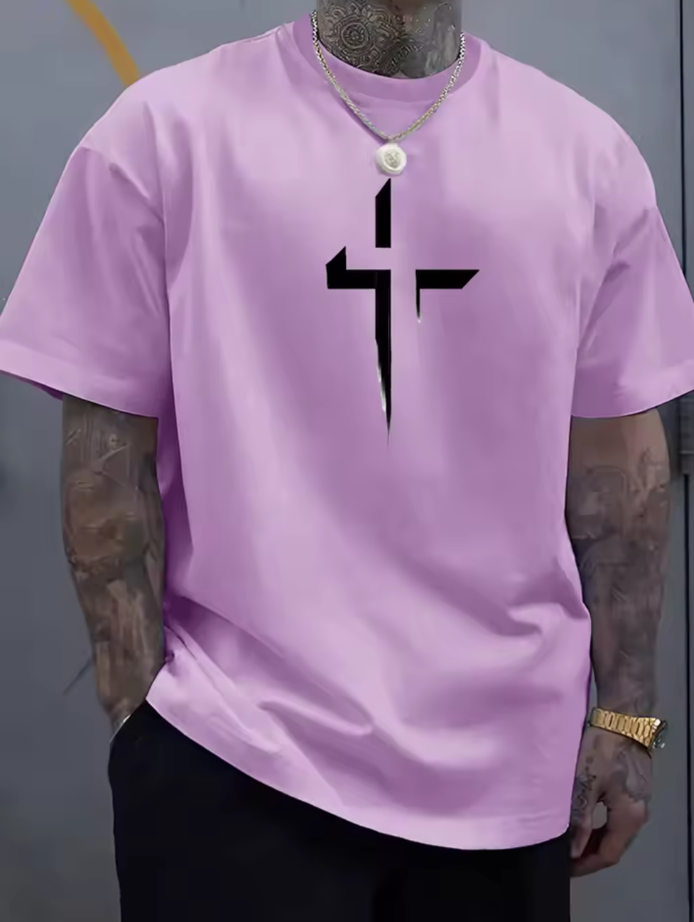 "Purple cross"