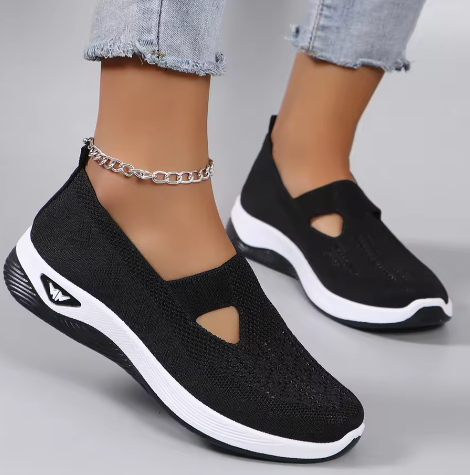 Slip-on Skor – Sportig komfort i färgstark design