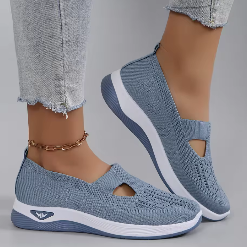 Slip-on Skor – Sportig komfort i färgstark design