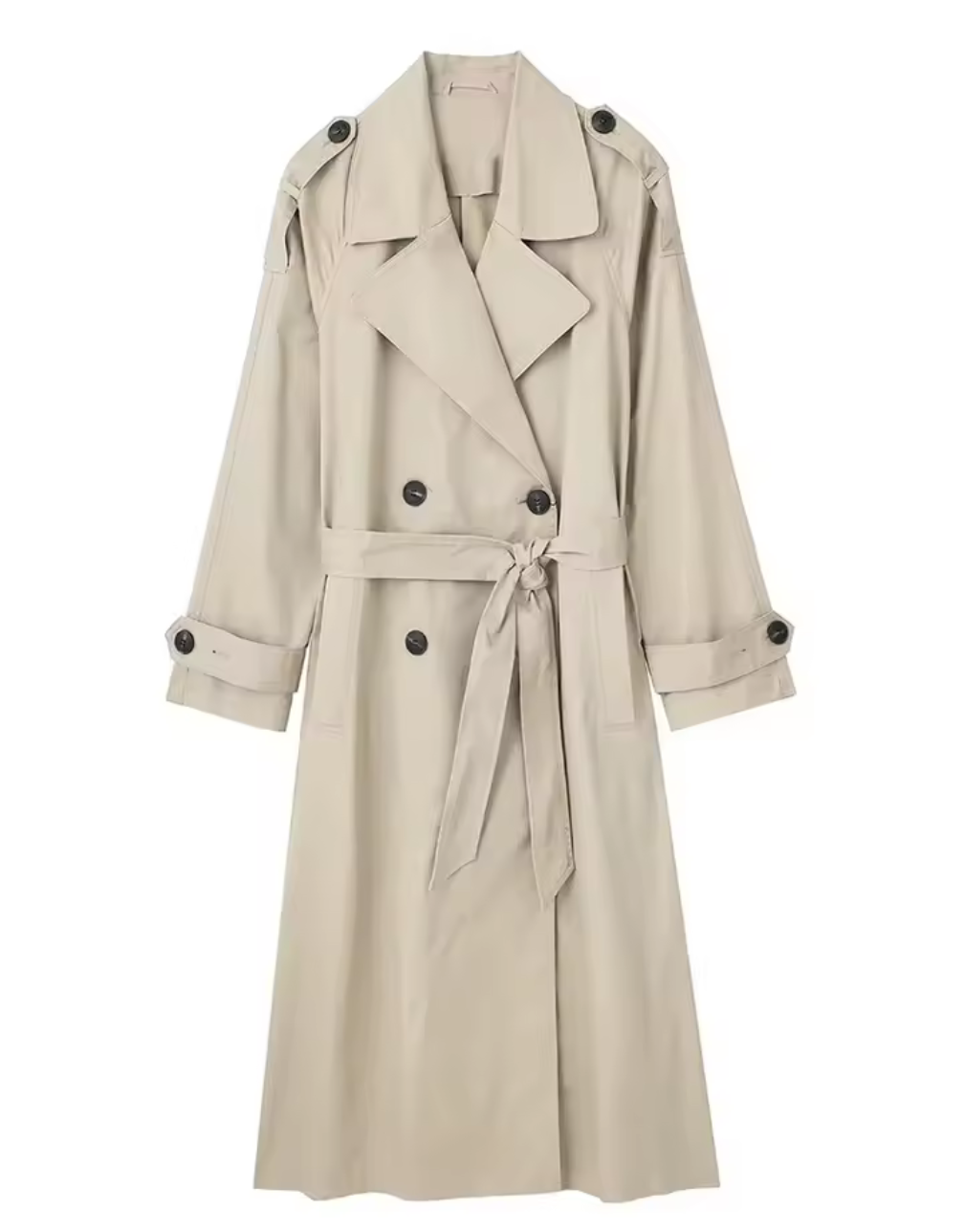 Klassisk Trenchcoat med Skärp