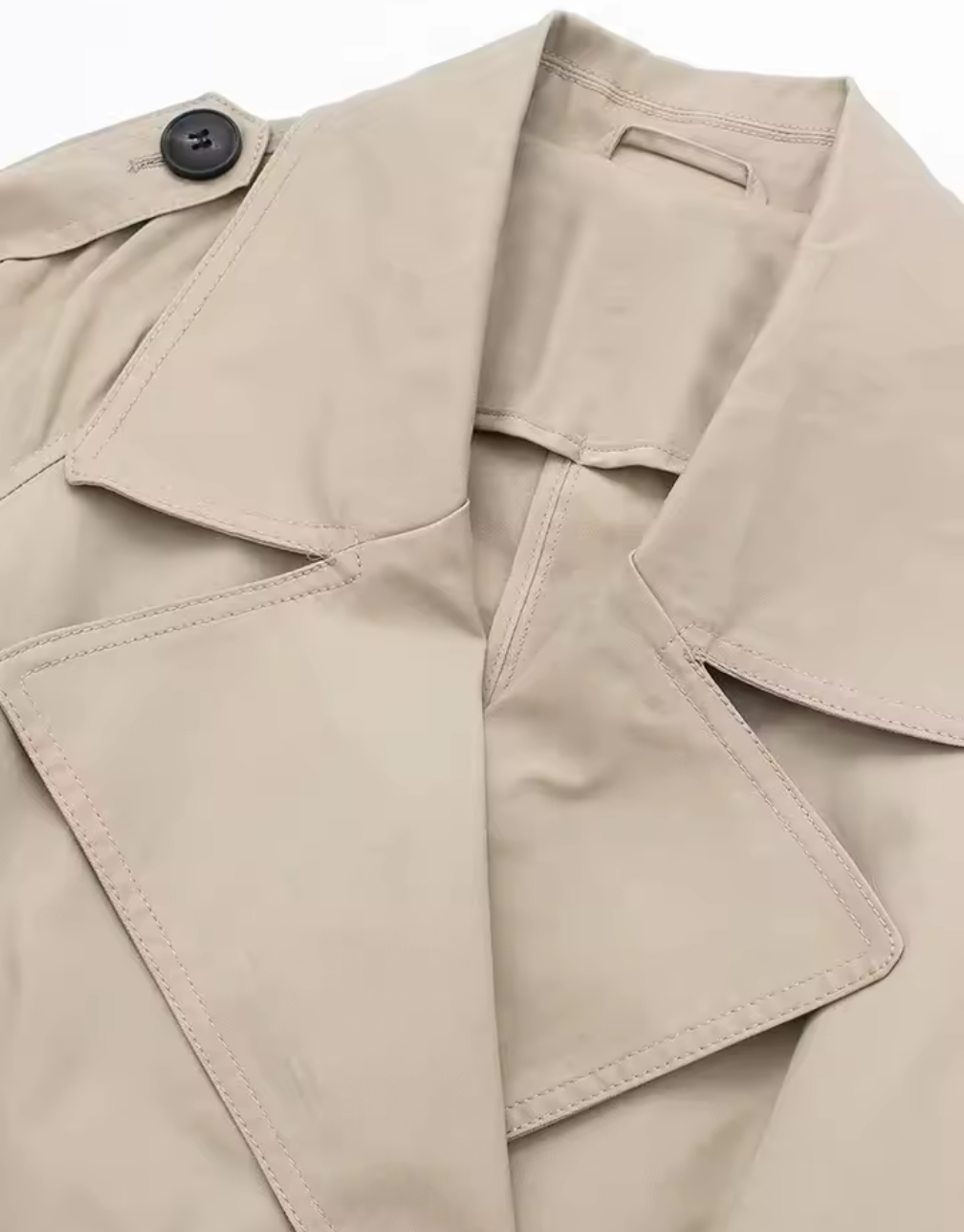 Klassisk Trenchcoat med Skärp