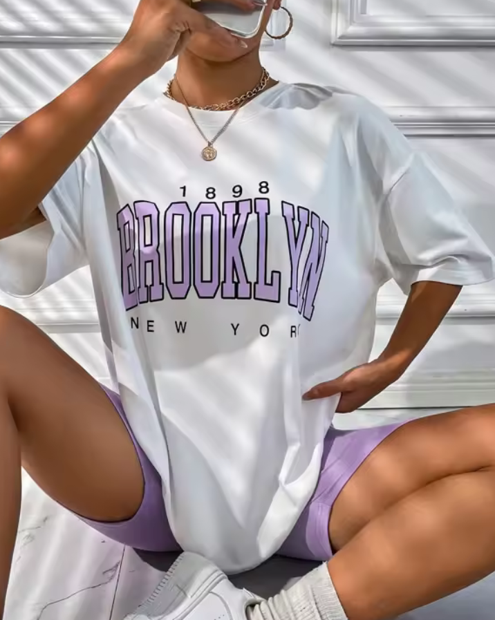 Brooklyn College Look Tee