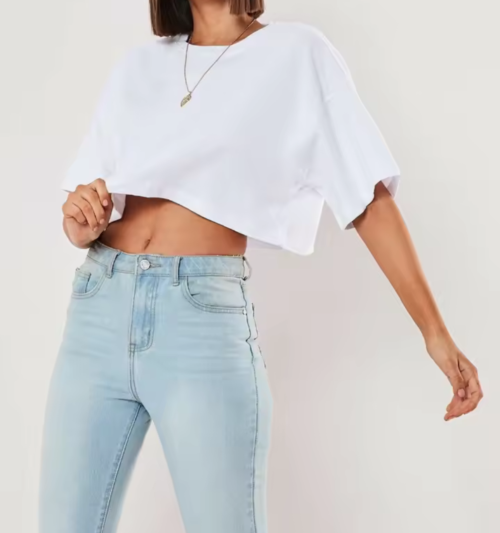 Boxy Cropped Tee