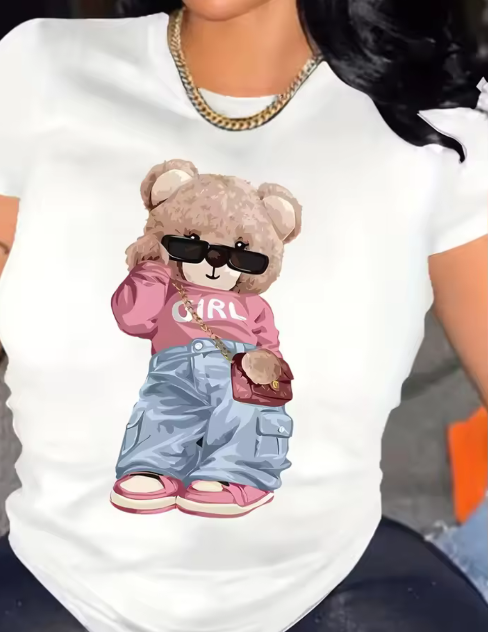 Girl Bear T-shirt – Cute Meets Cool