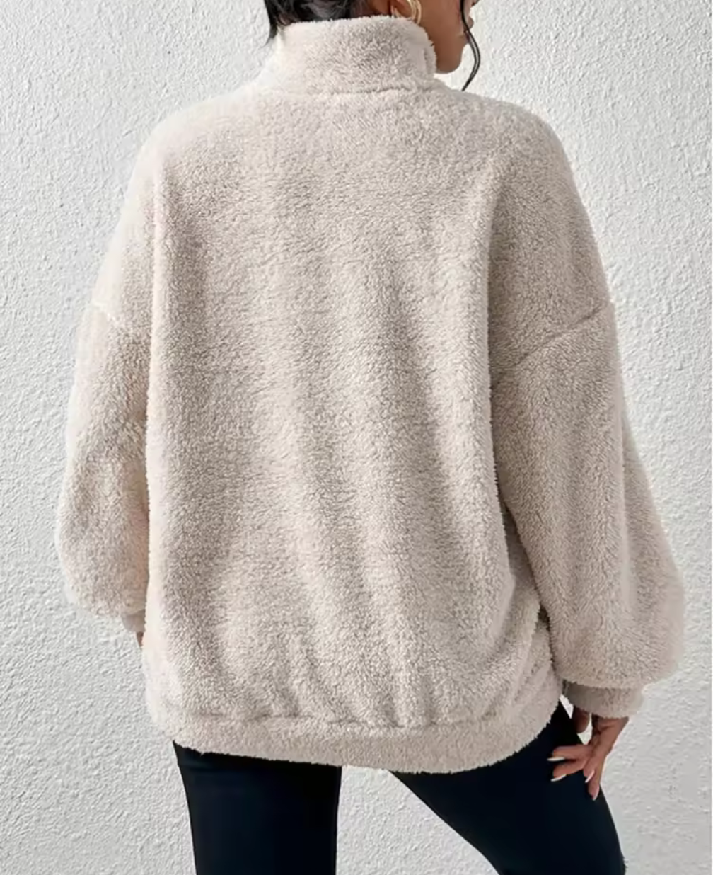 Mysig fleece med dragkedja – för vardagslyx i varje ögonblick