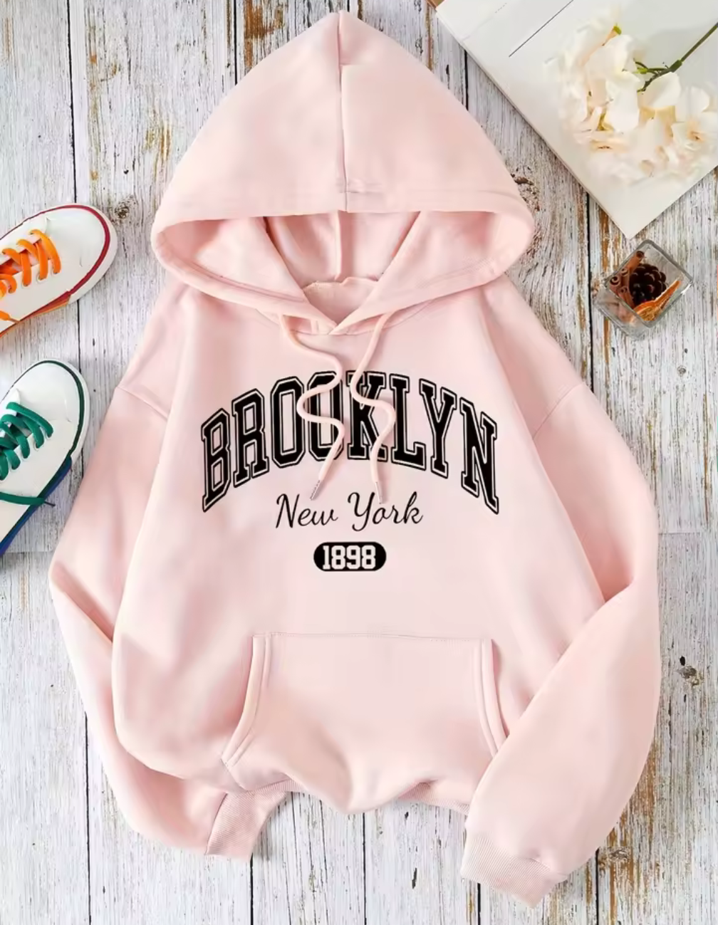 Oversize hoodie – BROOKLYN New York 1898