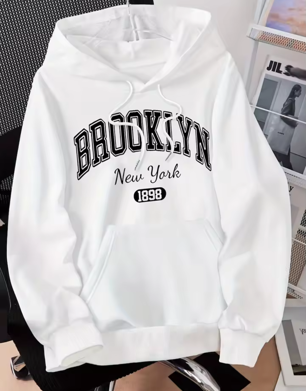 Oversize hoodie – BROOKLYN New York 1898