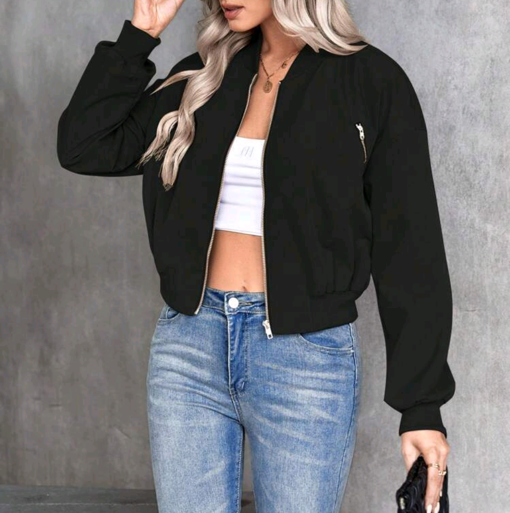 ZARA Cropped Bomberjacka – Din nya vardagsfavorit