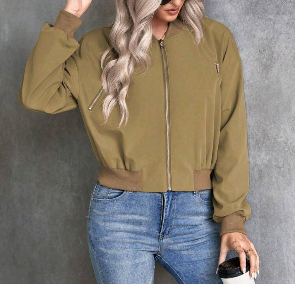 ZARA Cropped Bomberjacka – Din nya vardagsfavorit
