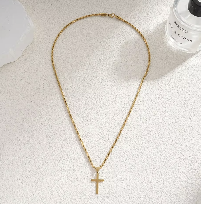 Simple Cross - Halsband