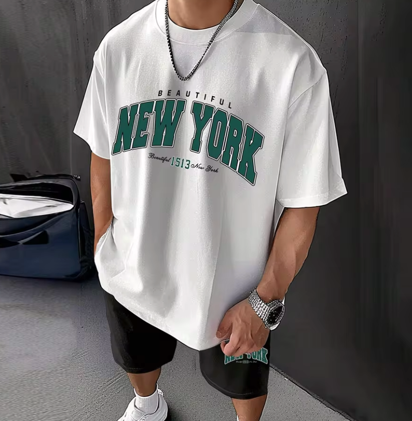 "New York" Oversized tee