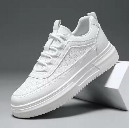 Minimalistiska Vita Sneakers