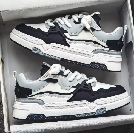 Svartvita Sneakers – Elegant & Sportig i Ett