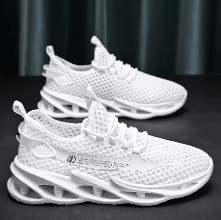 Vita Futuristiska Sneakers – Innovativ Design & Maximal Komfort