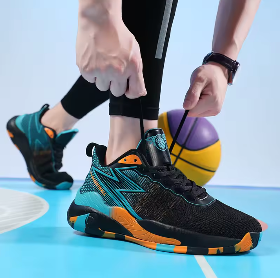 Dynamiska Basket Sneakers – Explosiv Kraft & Ultimat Grepp