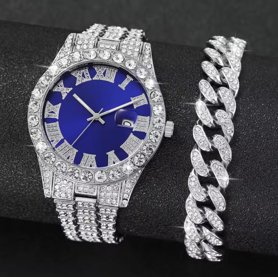 Iced Out Royal Set – Maxad bling med kunglig attityd