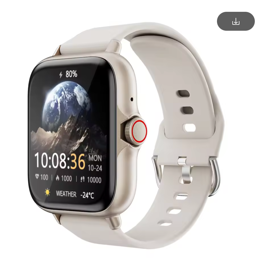 Smart Elegance Watch – Din stilrena partner för hälsa & vardag / Guld