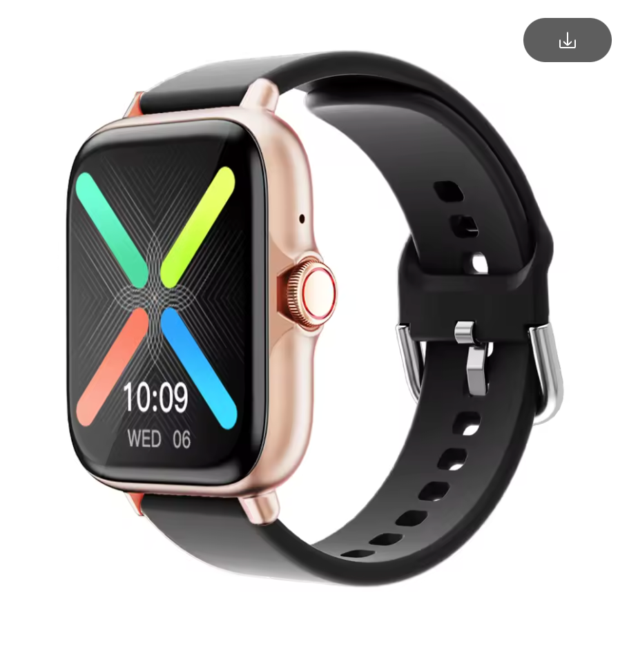 Smart Elegance Watch – Din stilrena partner för hälsa & vardag / Guld