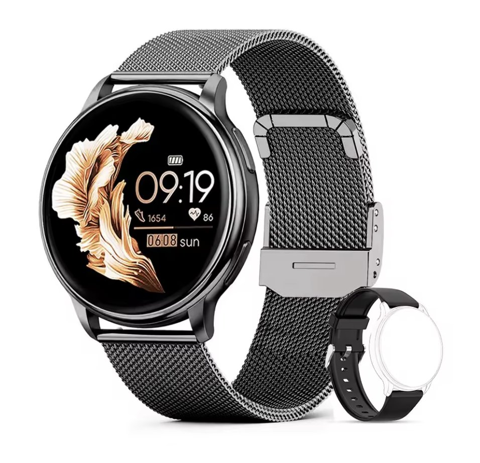 Luna Luxe Smartwatch – Elegant design möter smart funktion / Silver