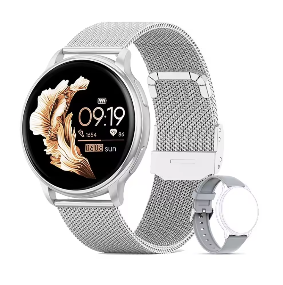 Luna Luxe Smartwatch – Elegant design möter smart funktion / Silver