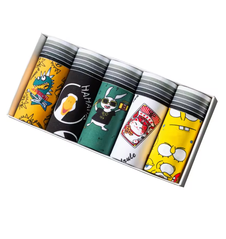 Stilrena & Bekväma Boxerkalsonger – 6-pack