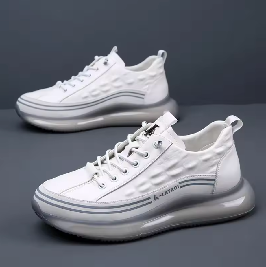 Chunky sneakers – "White Techwave"