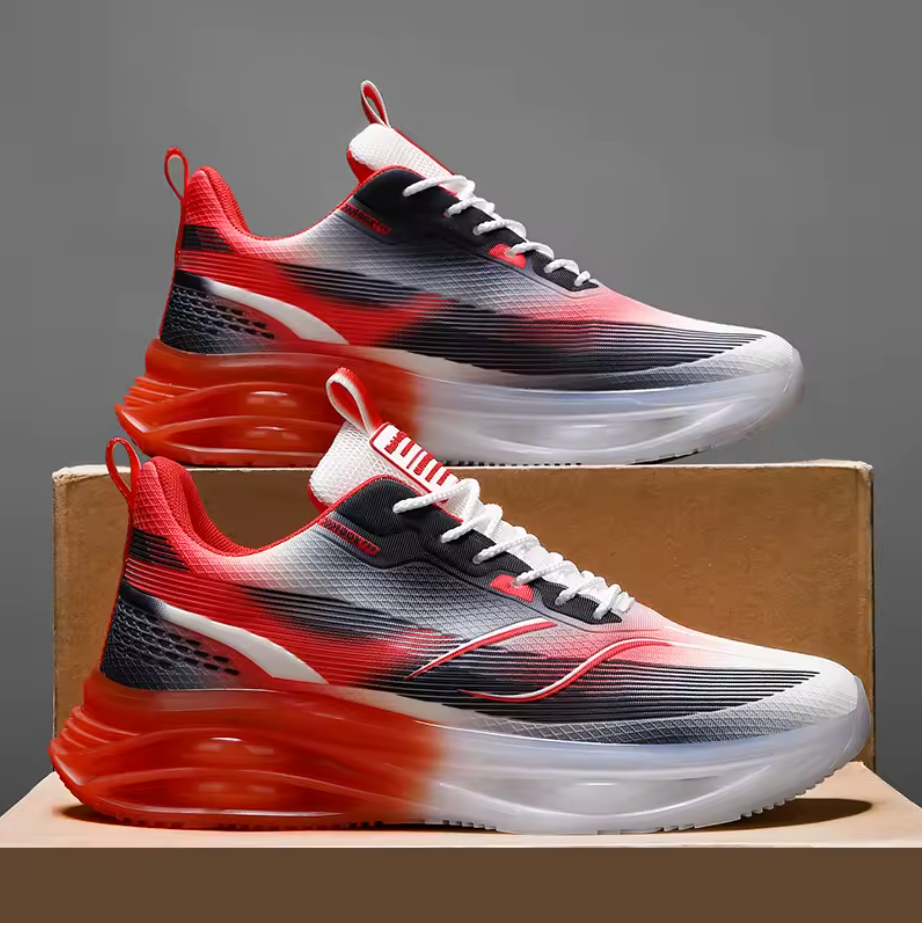 Explosive Red Air Sneakers – Prestanda som syns