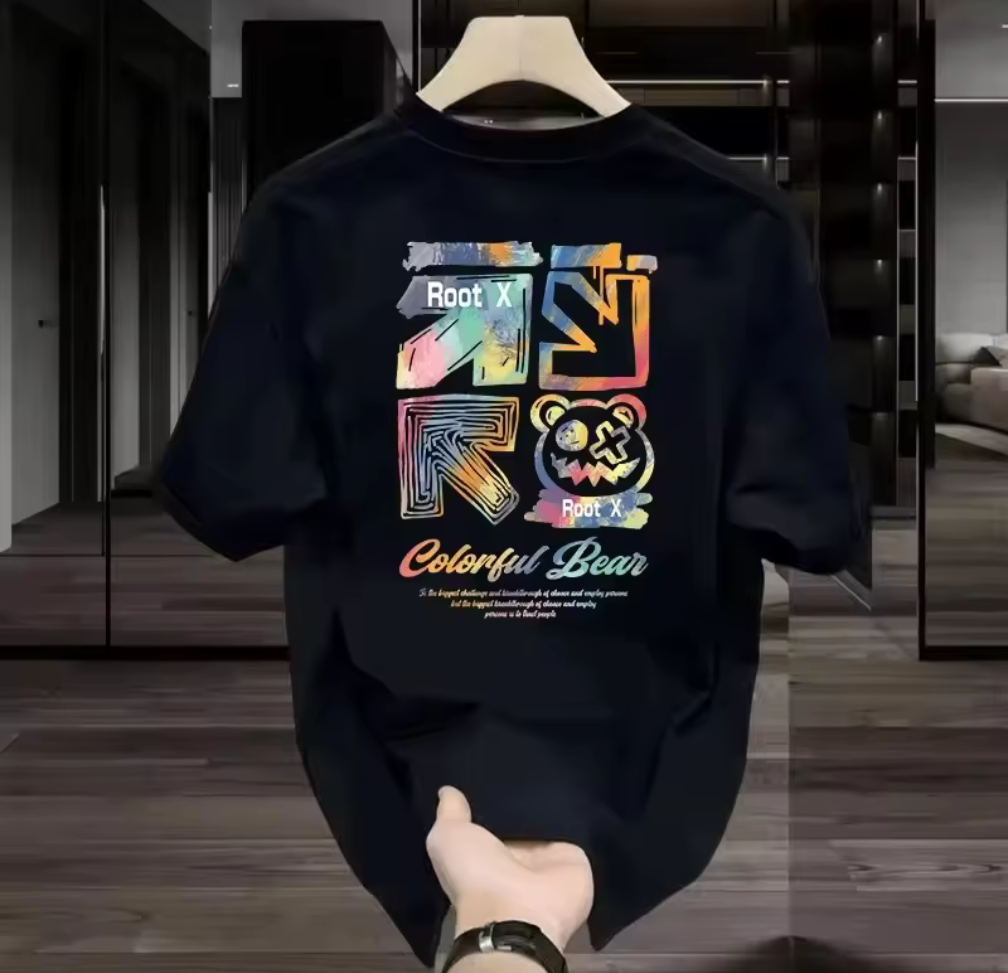 T-shirt "Colorful Bear" – Root X Style