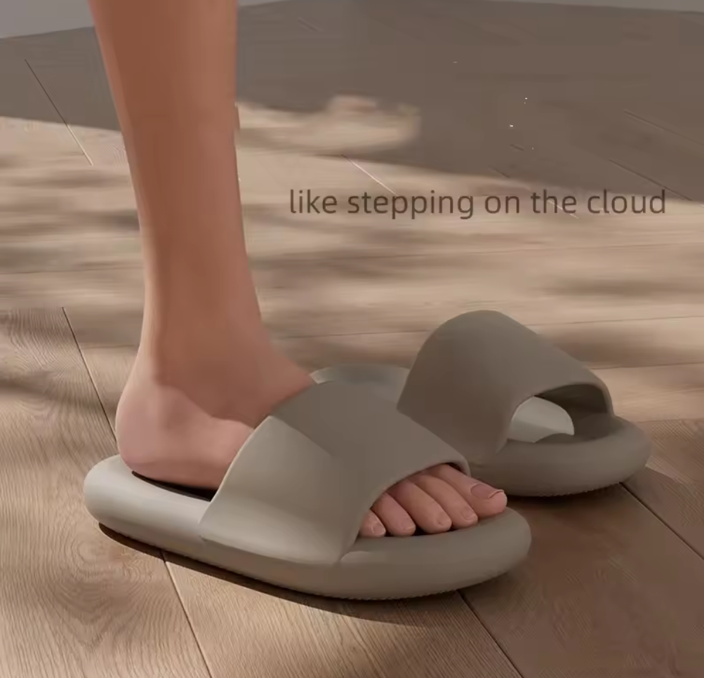 SoftStep Slides – Trendig komfort med 4 cm lyxig höjd