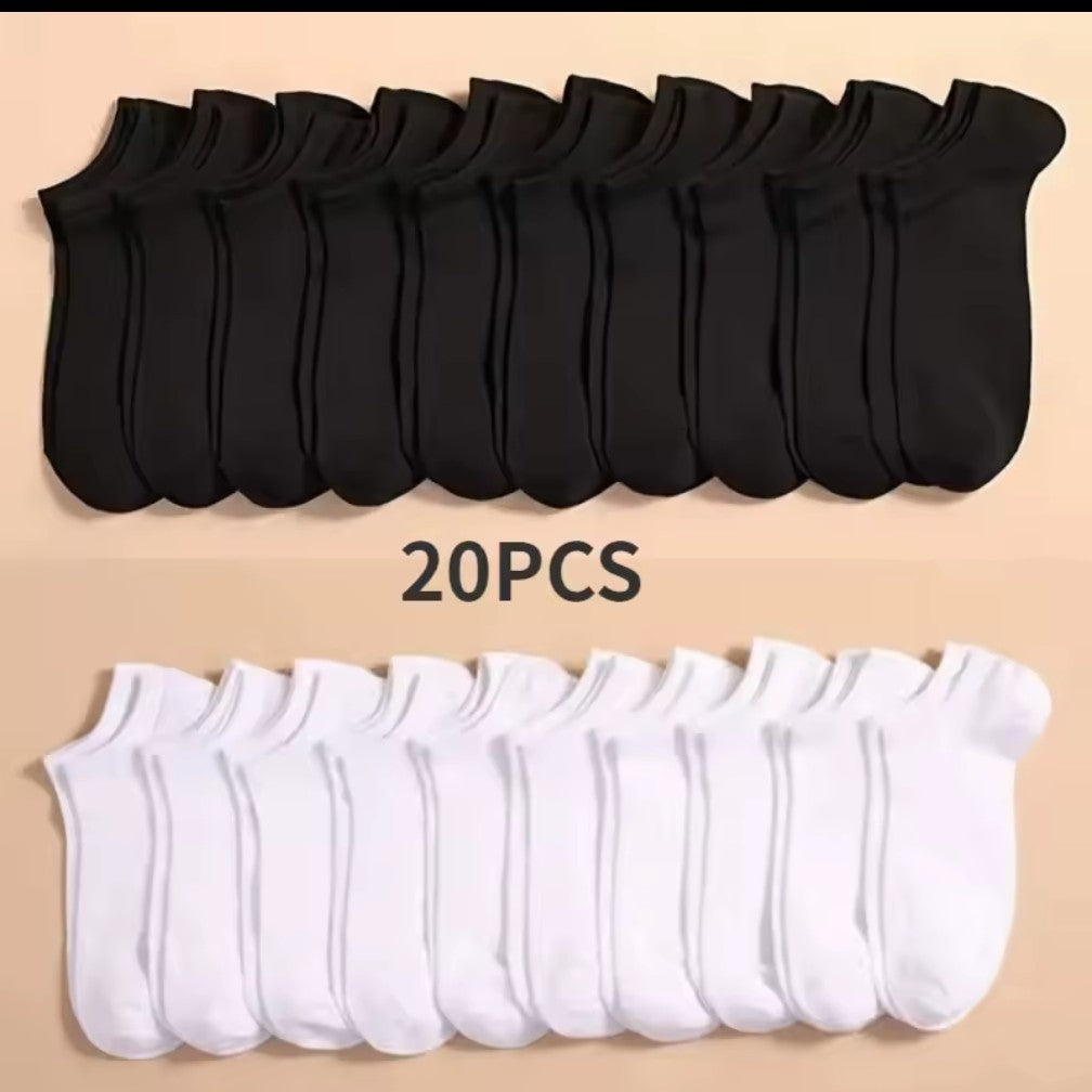 20 pack strumpor "midlåga"