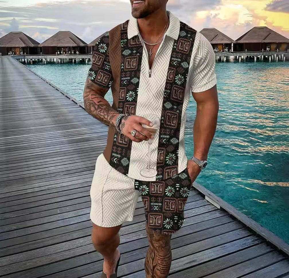 Island Vibes" – Herrset i två delar | Semesterlook med attityd