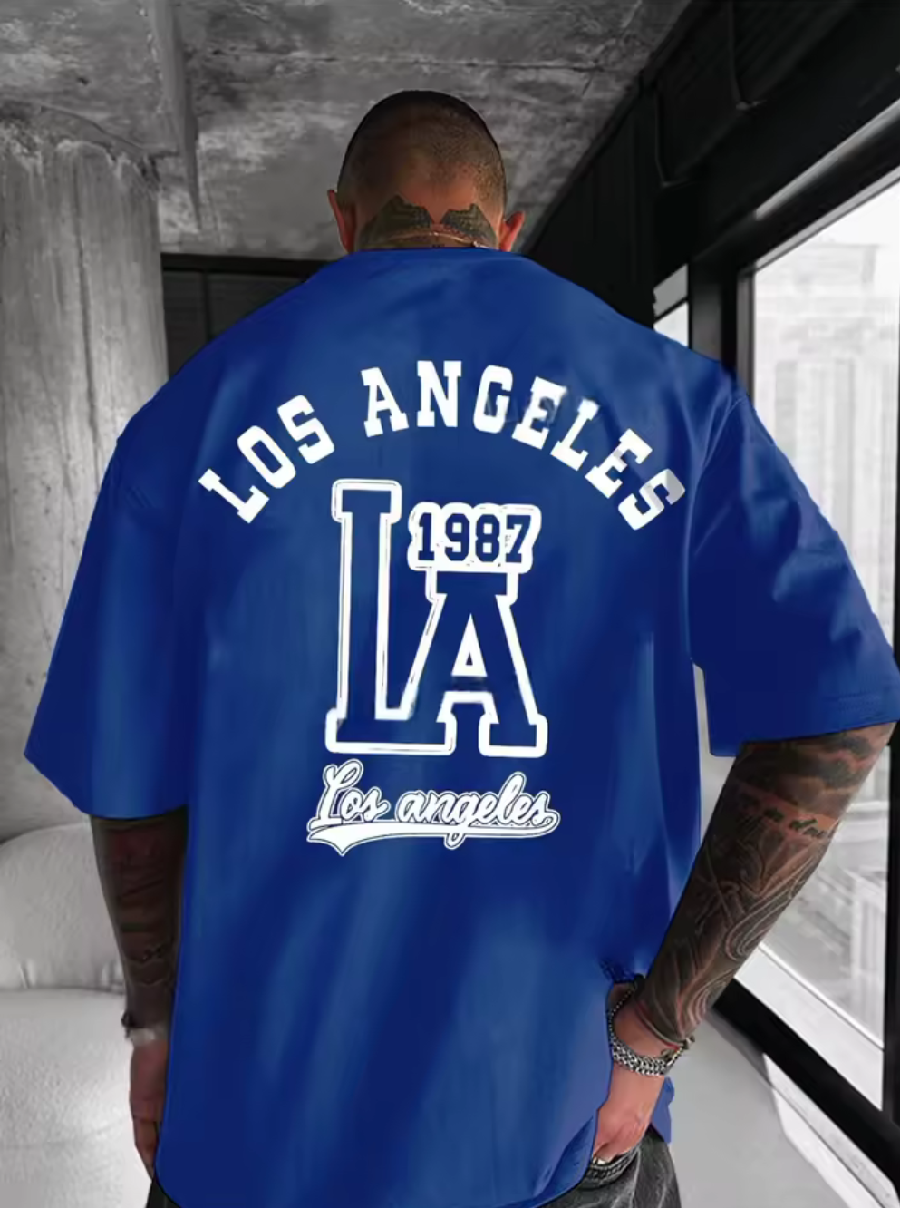 T-shirt "Los Angeles 1987" – Streetstyle med attityd