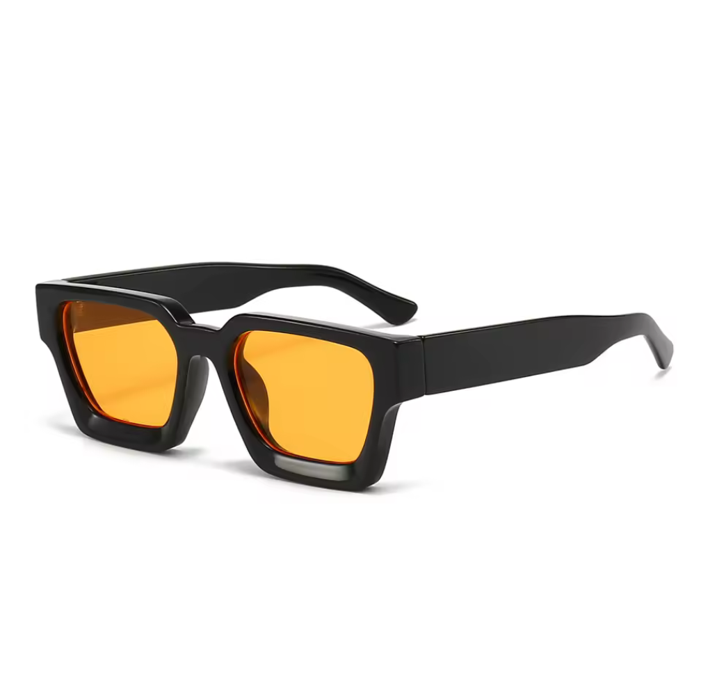 Retro Shades med Färgade Linser – Statement-solglasögon med attityd