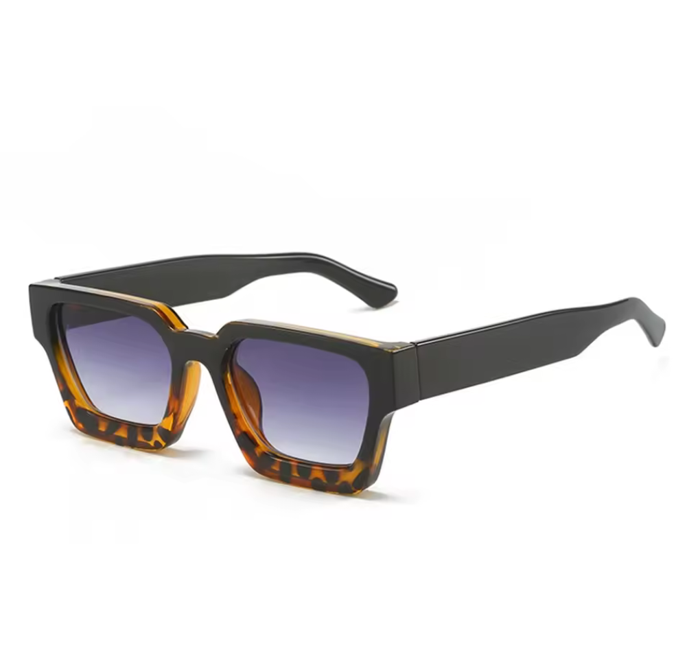 Retro Shades med Färgade Linser – Statement-solglasögon med attityd