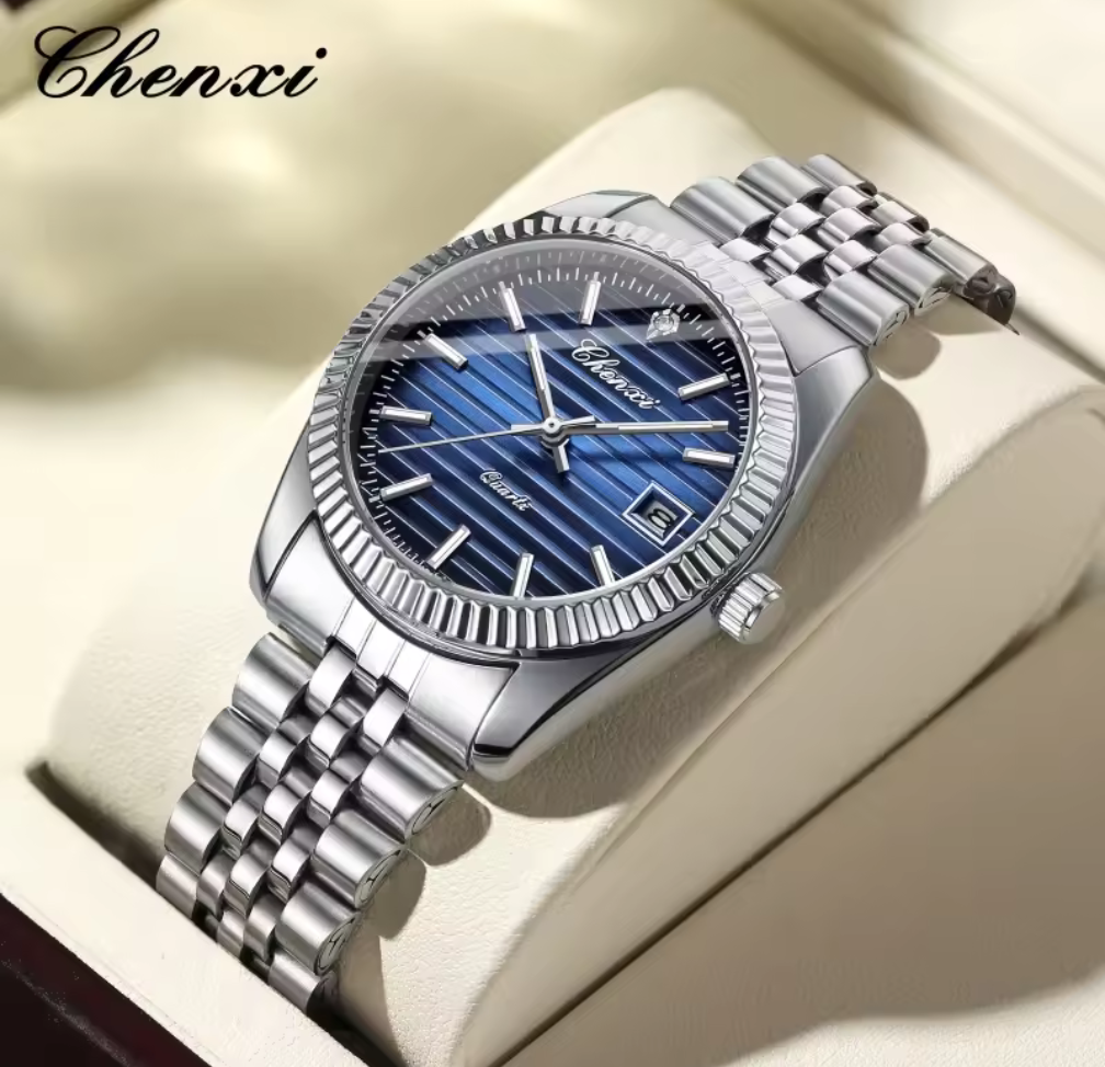 Chenxi Classic Date – Elegant herrklocka i fyra färger