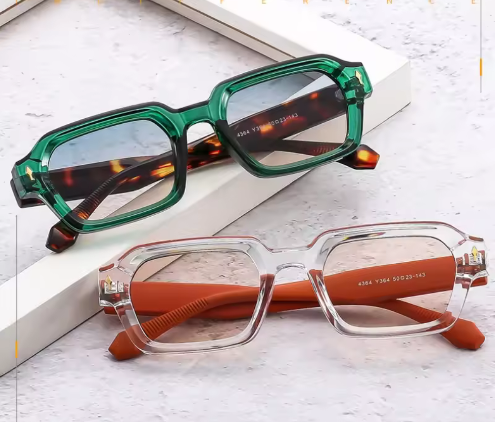 Retro Rectangle Shades
