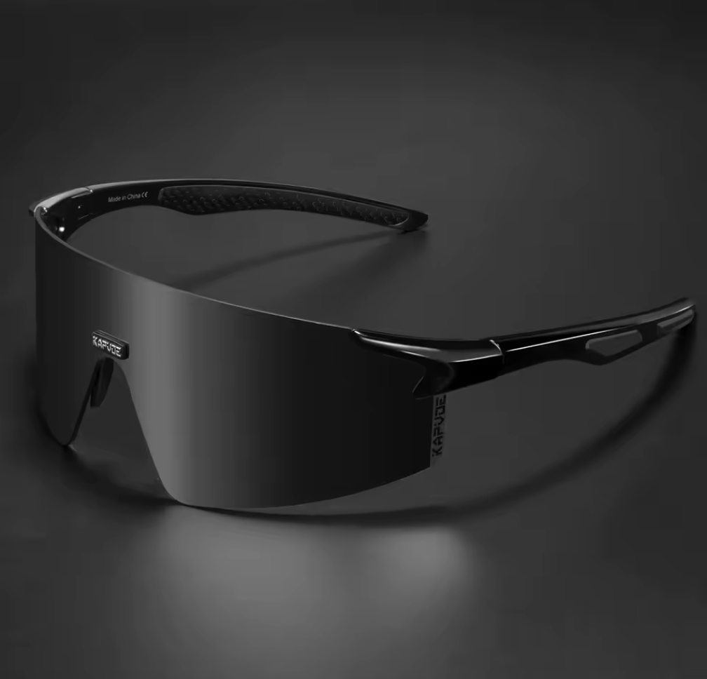 Sportiga Solglasögon i Trendig Design – Polariserade & Perfekta för Aktiv Livsstil