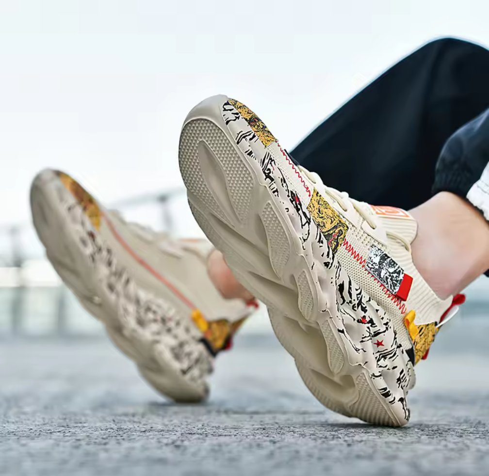 Streetwear Sneakers – Urban Graffiti Edition