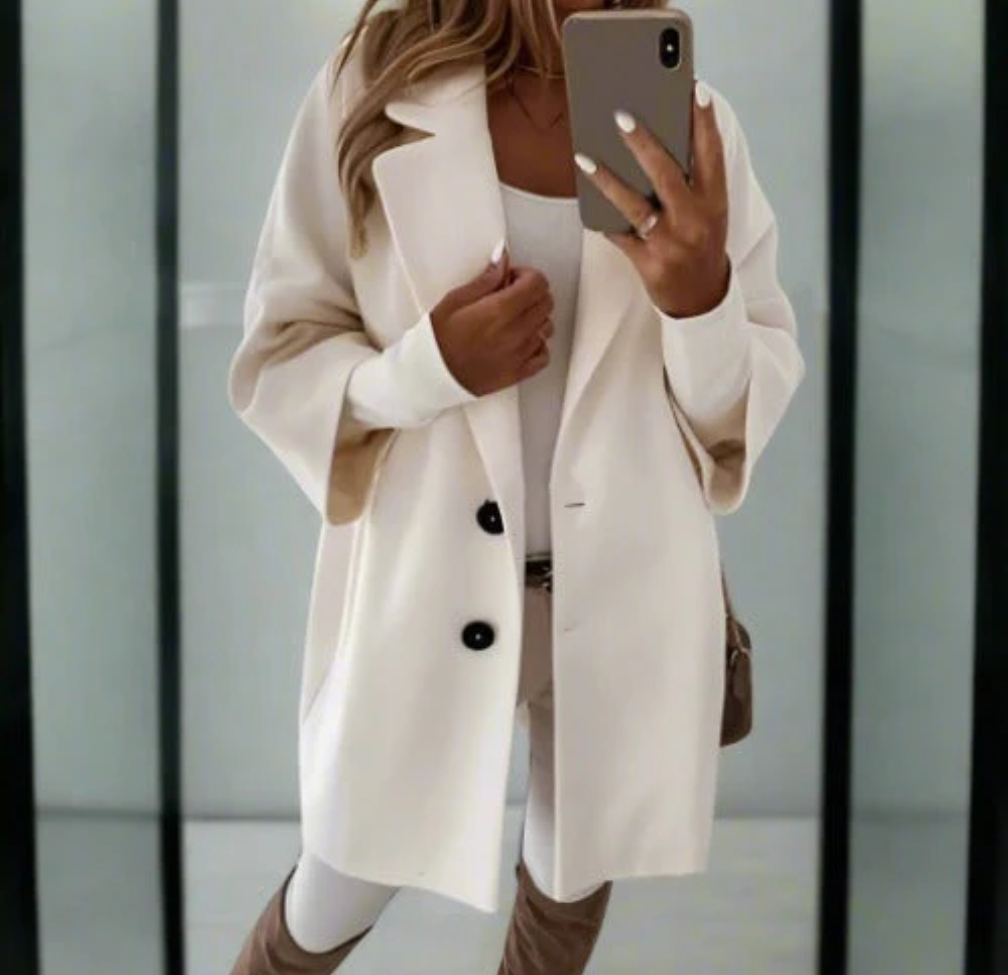 Korta pilotjackor med teddyfoder – Beige & Svart