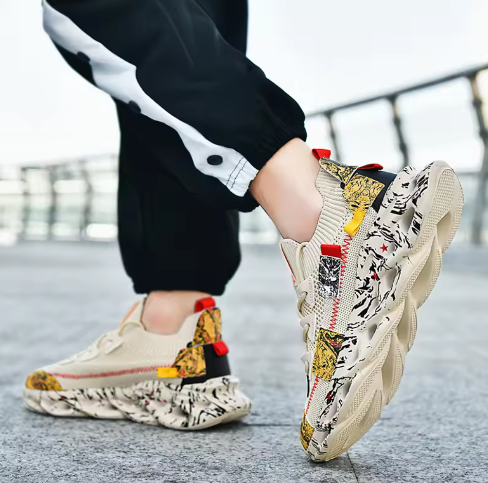 Streetwear Sneakers – Urban Graffiti Edition