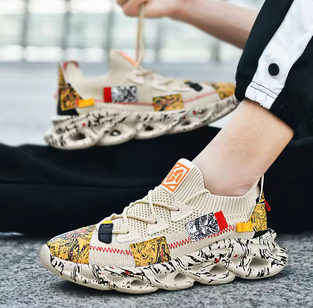 Streetwear Sneakers – Urban Graffiti Edition
