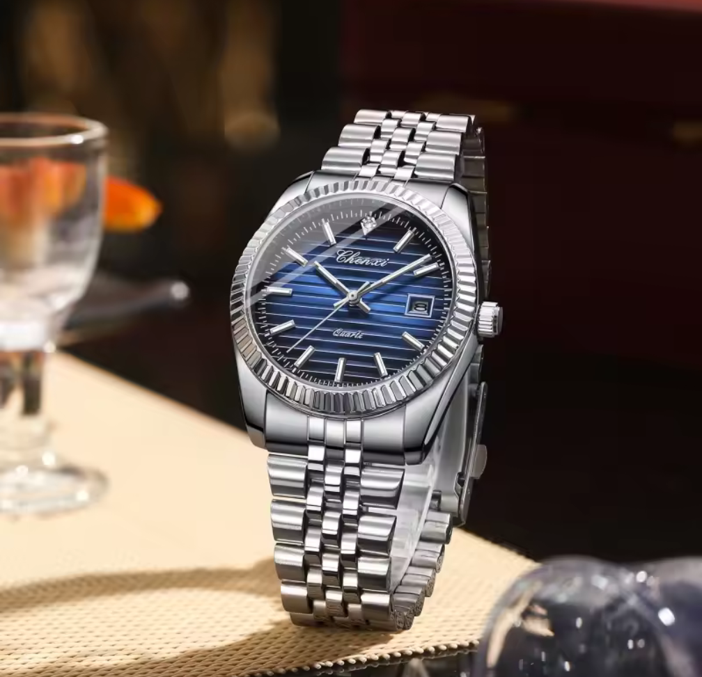 Chenxi Classic Date – Elegant herrklocka i fyra färger